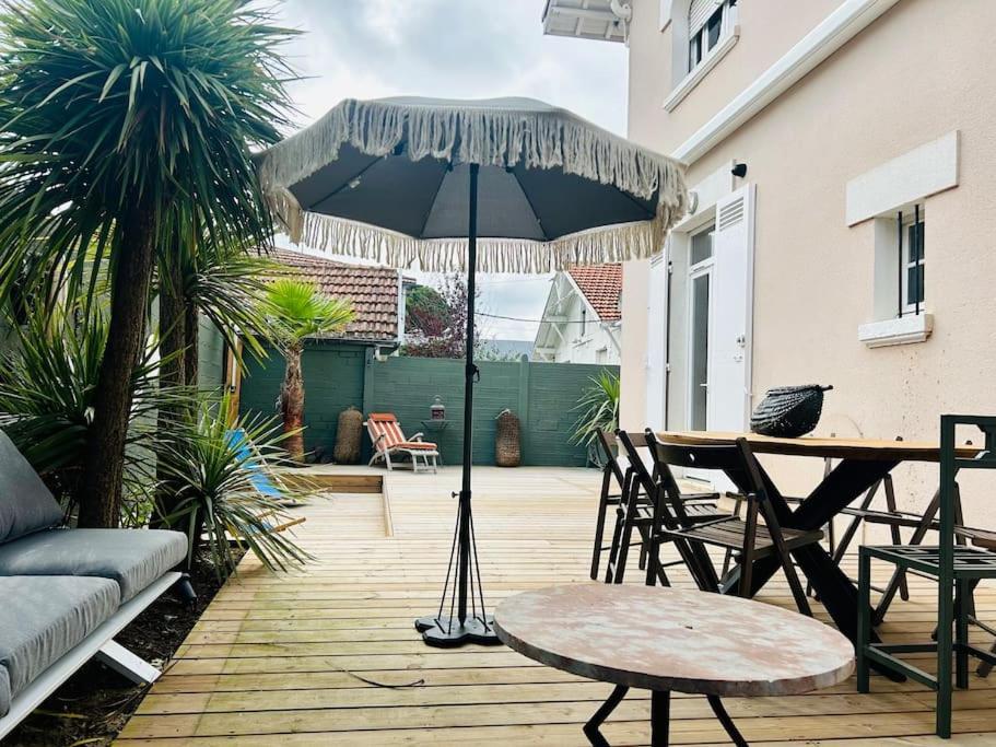 Villa8Pers 3'Piedplage Pleincentre Piscine Parking Arcachon Kültér fotó
