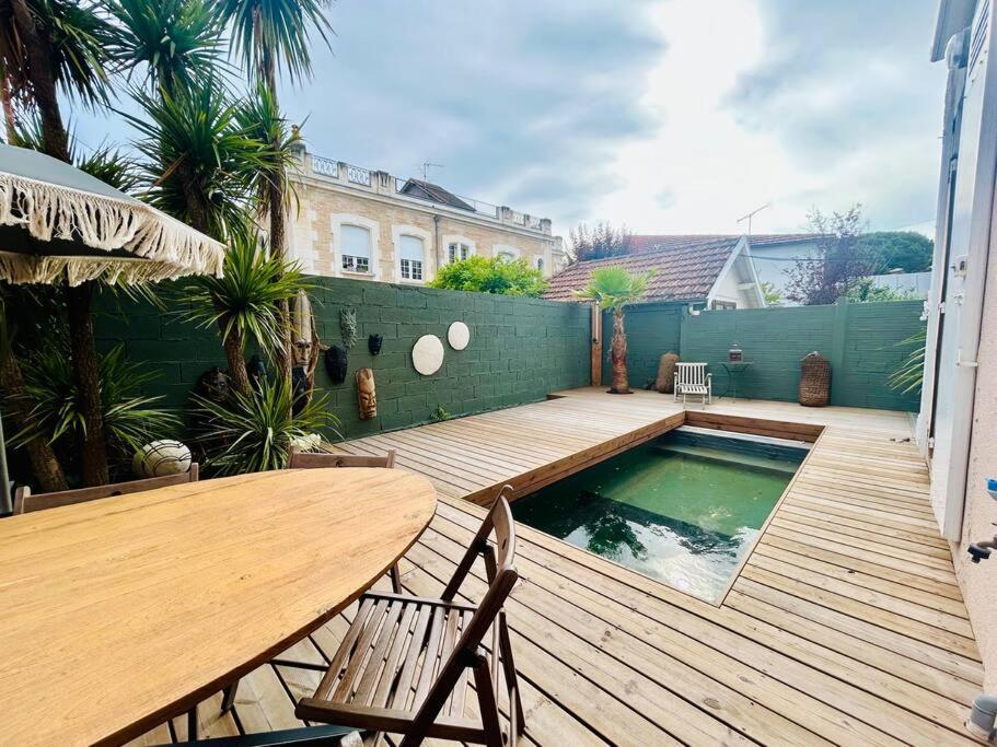 Villa8Pers 3'Piedplage Pleincentre Piscine Parking Arcachon Kültér fotó